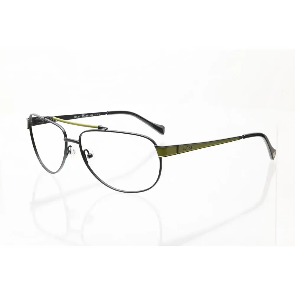 Lucky Brand Relaxed Matte Black 61-15-135 Sunglass/Eyeglass FRAMES - VERY GOOD
